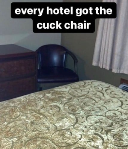 carla huntington recommends hotel cuck chair pic