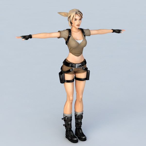 denise beevers recommends 3d animation lara croft pic