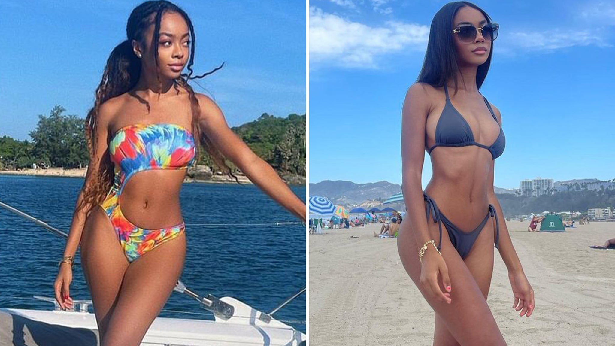 Skai Jackson In A Bikini howell topless