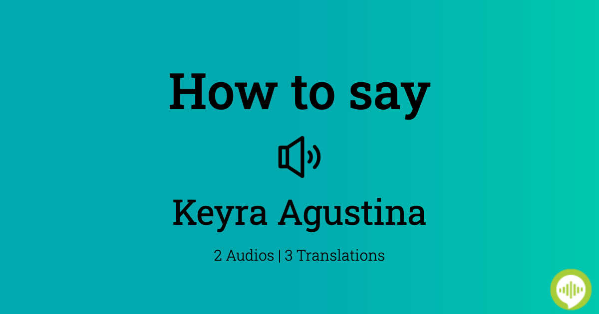 bradley boucher recommends keyra agustina pic