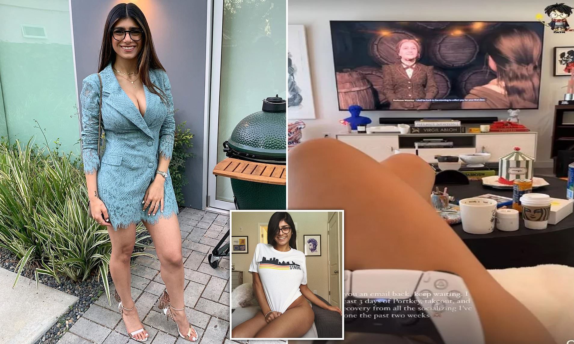 amber bohr add mia khalifa casting photo