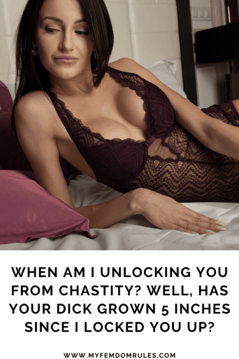 carla barrientos recommends femdom chastity captions pic