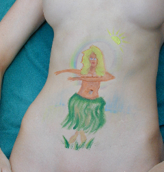 connie ceballos add photo body paint nudists