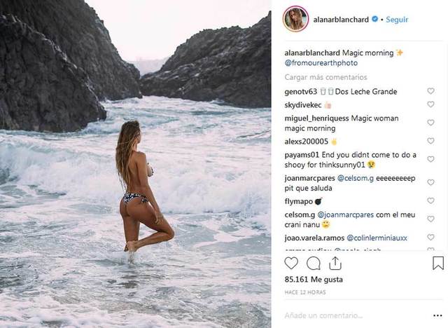 blanca lazo recommends Alana Blanchard Naked