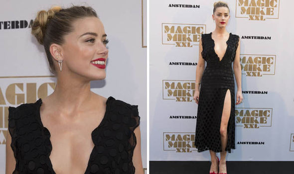 afsheen ahsan recommends amber heard legs pic