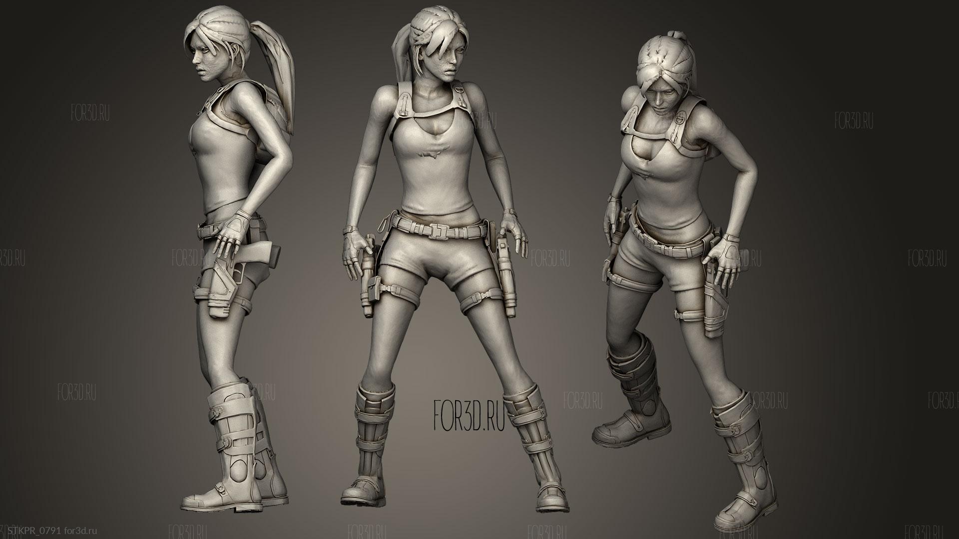 blake suttles add photo 3d animation lara croft