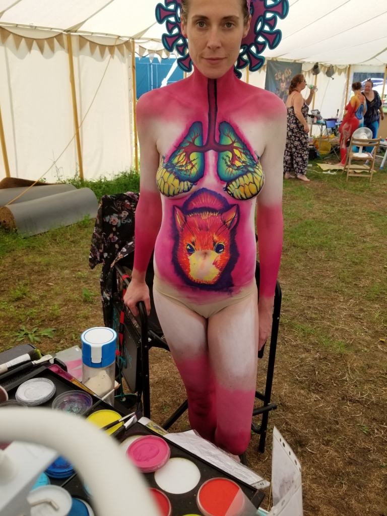 as kopong recommends Nude Body Paint Festival