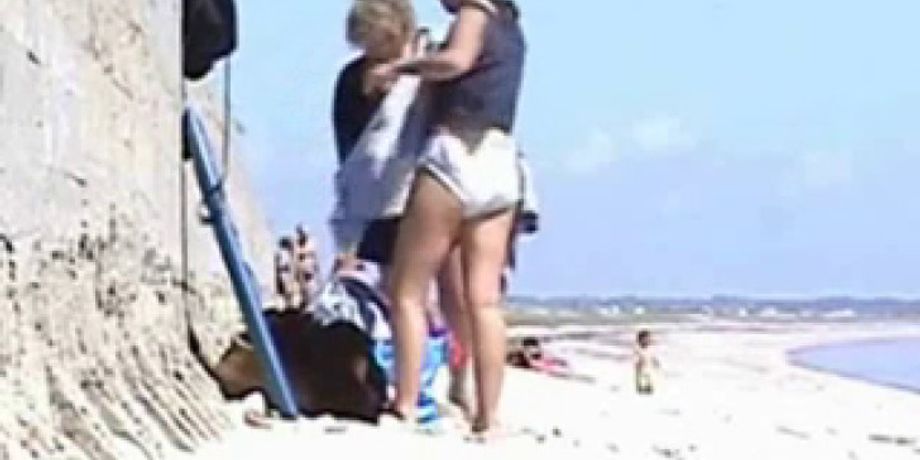 chip faulk recommends beach changing voyeur pic