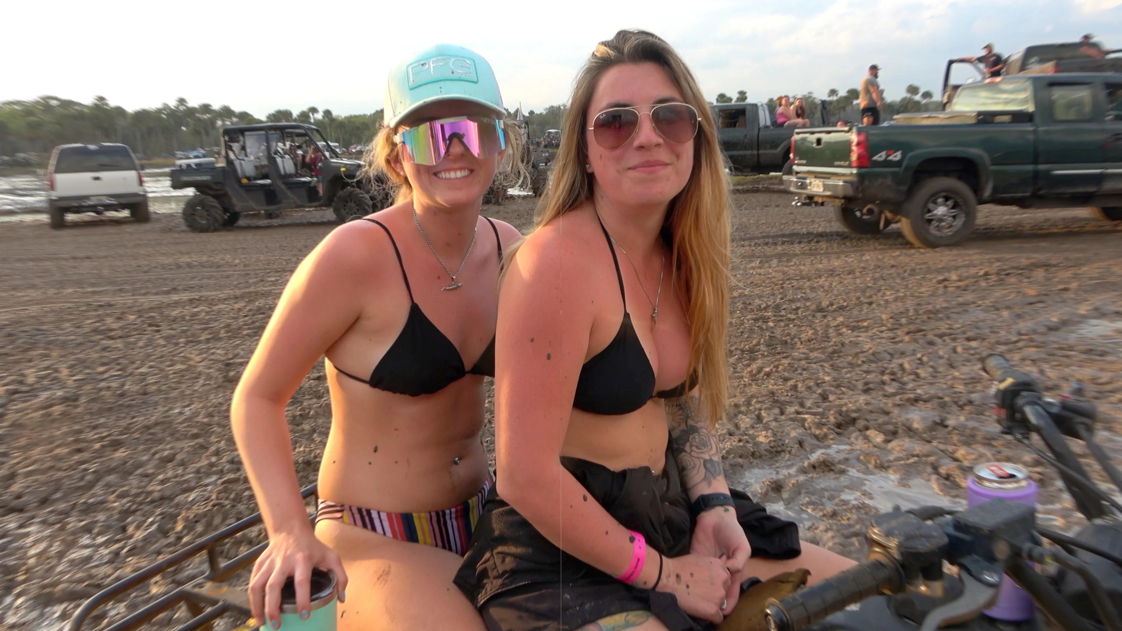 angie dunning recommends bikini mudding pic