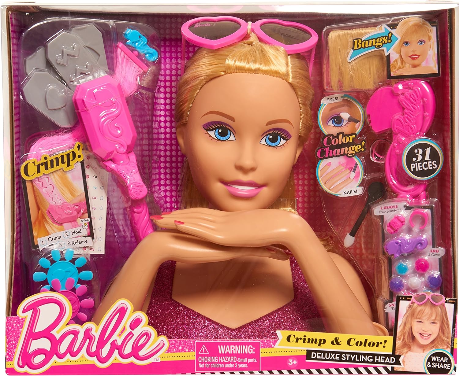 colleen mellon recommends blonde barbie with bangs pic