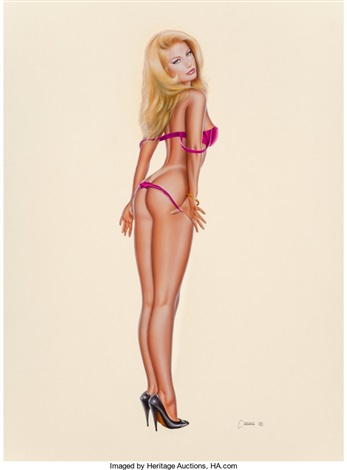 carol oconner add blonde striptise photo