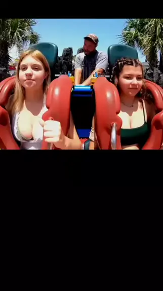 dharmbir kumar recommends boobs fall out on slingshot ride pic