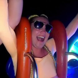 christelle uys add photo boobs pop out on slingshot