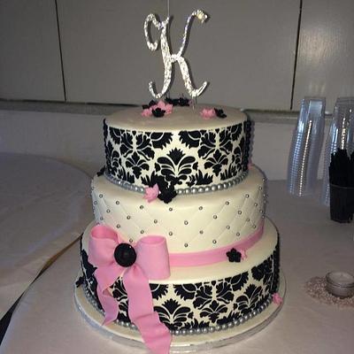 dequan chambers share christina khalil cake photos