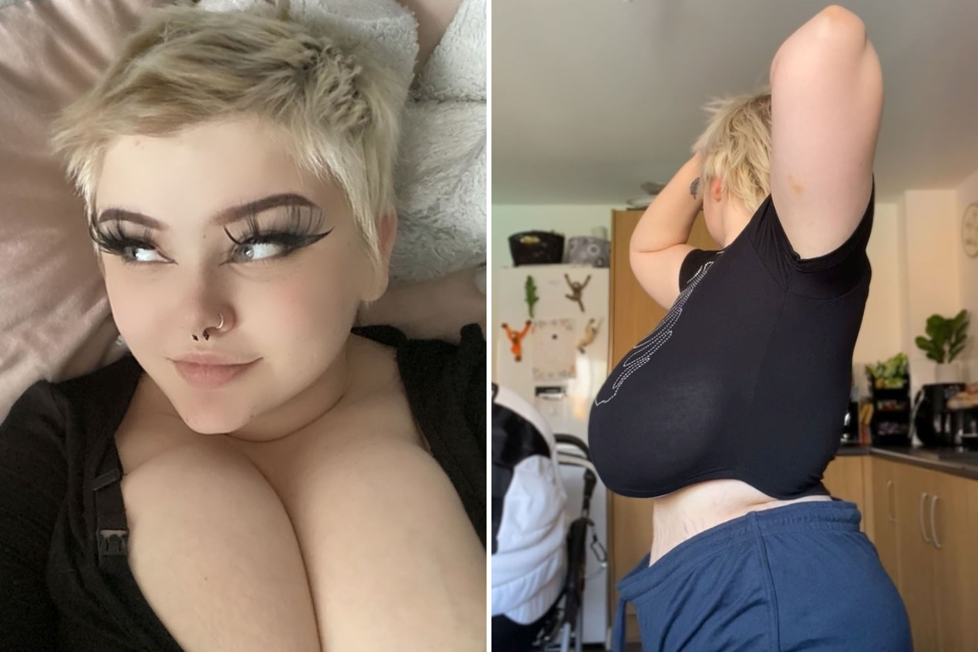 angel diamond recommends Huge Saggy Tits Bbw