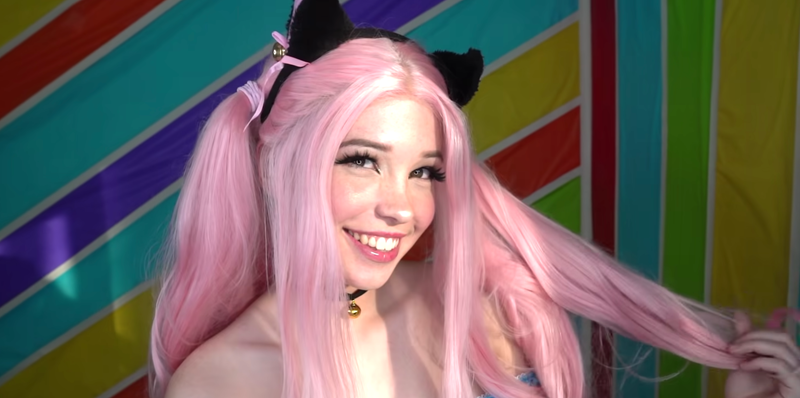 darren normoyle recommends belle delphine spread pic