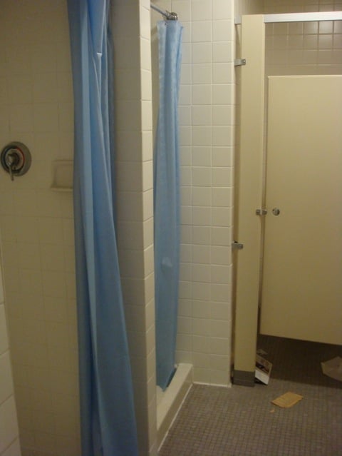 coed communal shower