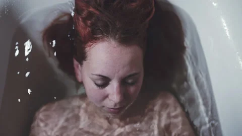 canyon balentine add photo red hair girl in bath full video