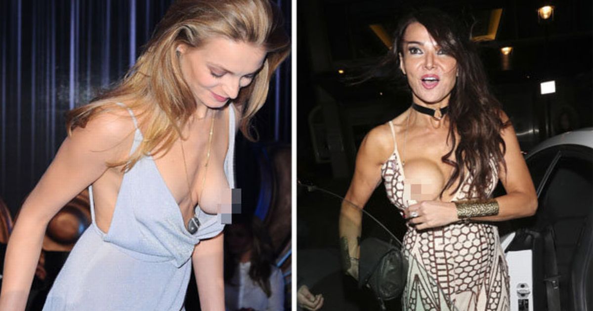 female celebrity nip slips