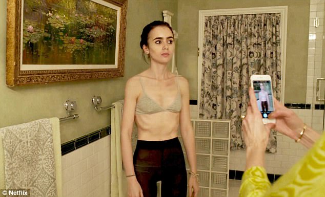 darin diaz recommends Lily Collins Tits