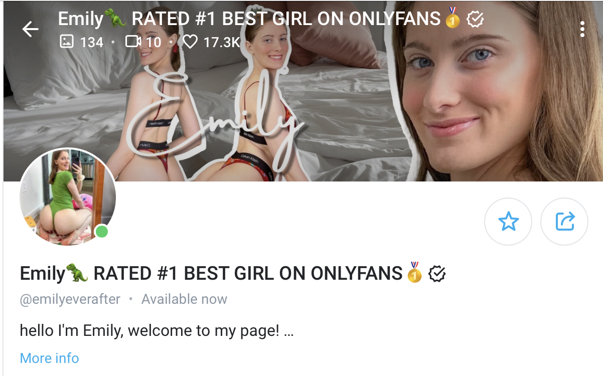 bobby ruth recommends Emilyeverafter Onlyfans