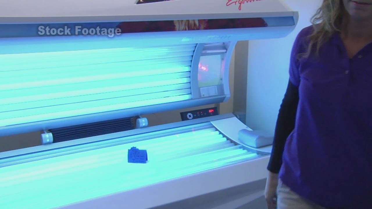 tanning bed spy cam