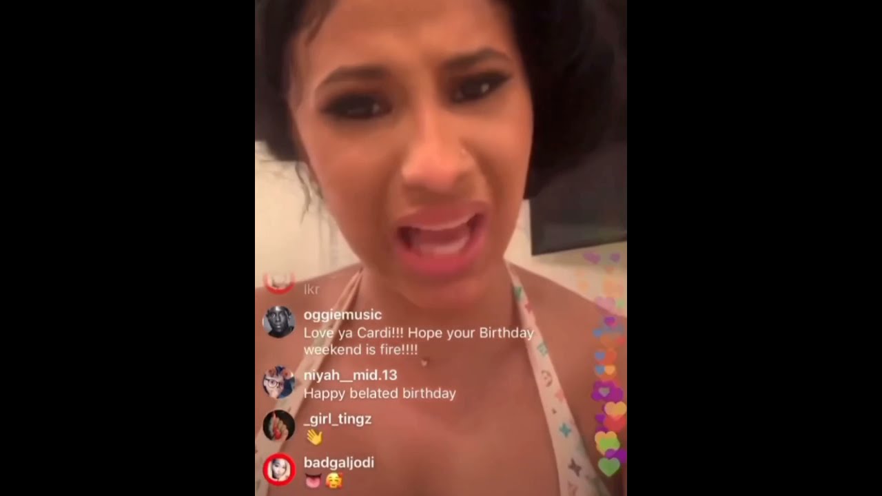 beverly record share cardi b moan photos