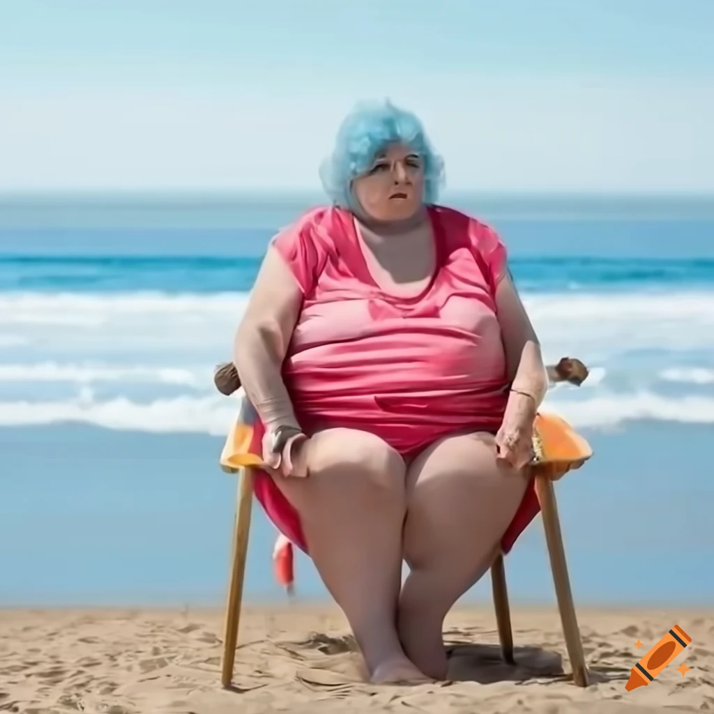 Fat Beach Lady de cubanas