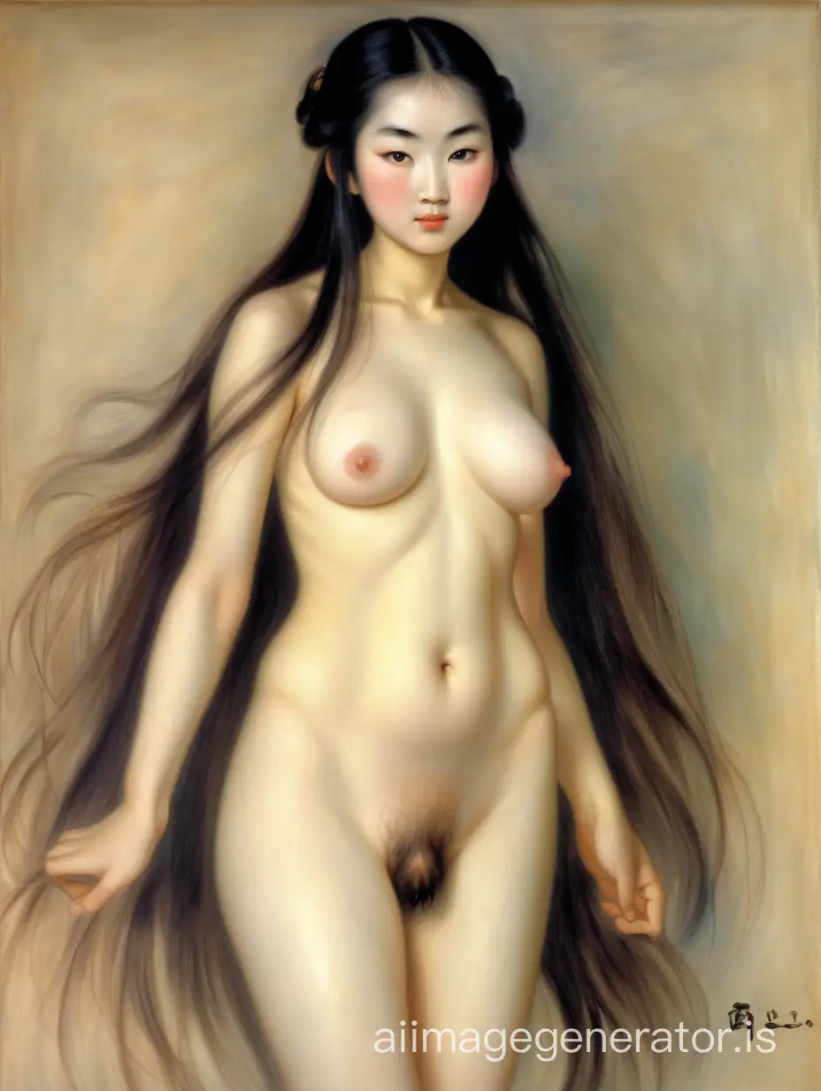 hairy chinese nude