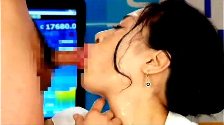 Japanese Bukkake News Reader ass pounded