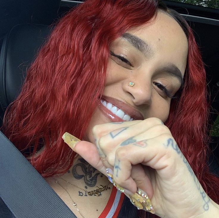 Kehlani Red Hair cucinotta hot