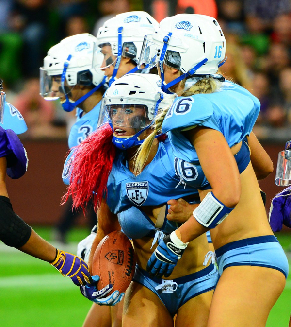 christine delargy recommends Lingerie Football Bloopers