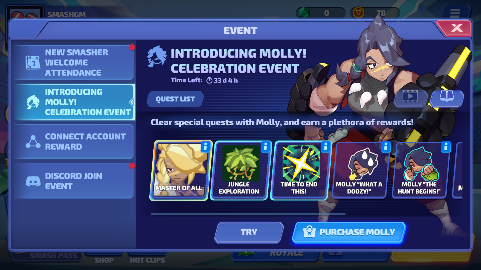 molly smash