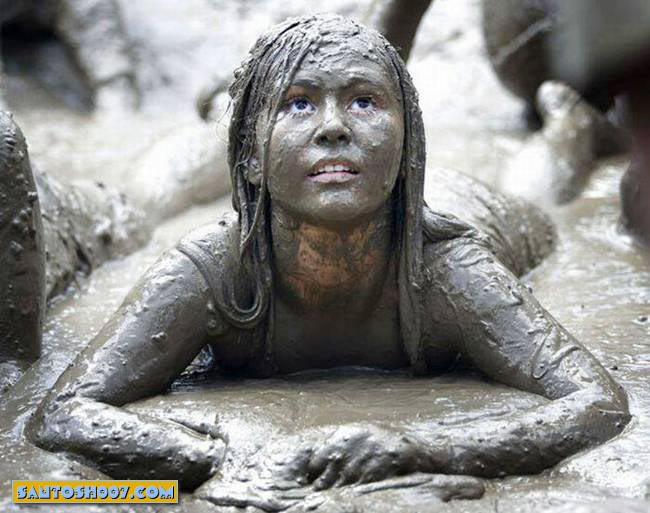 anita landers share naked mud fight photos