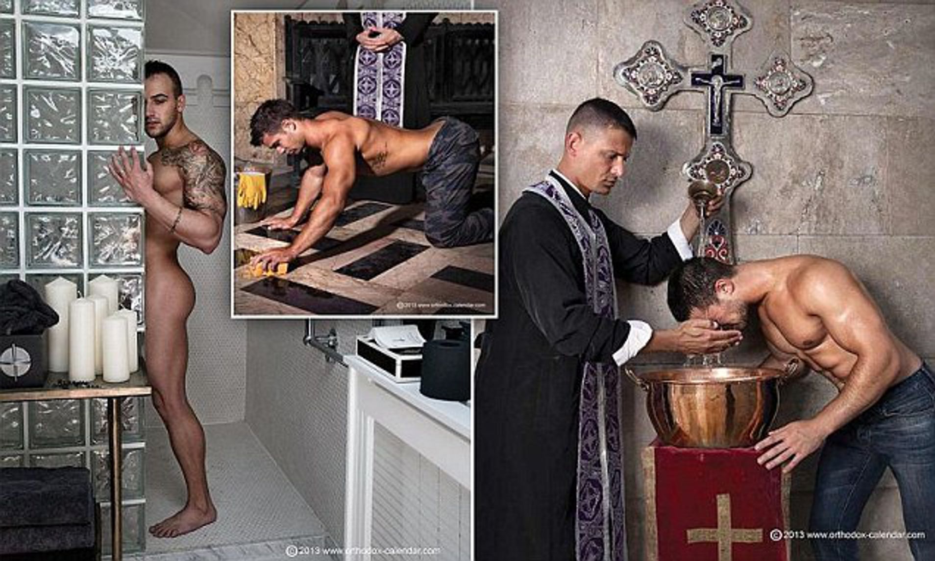 naked priests