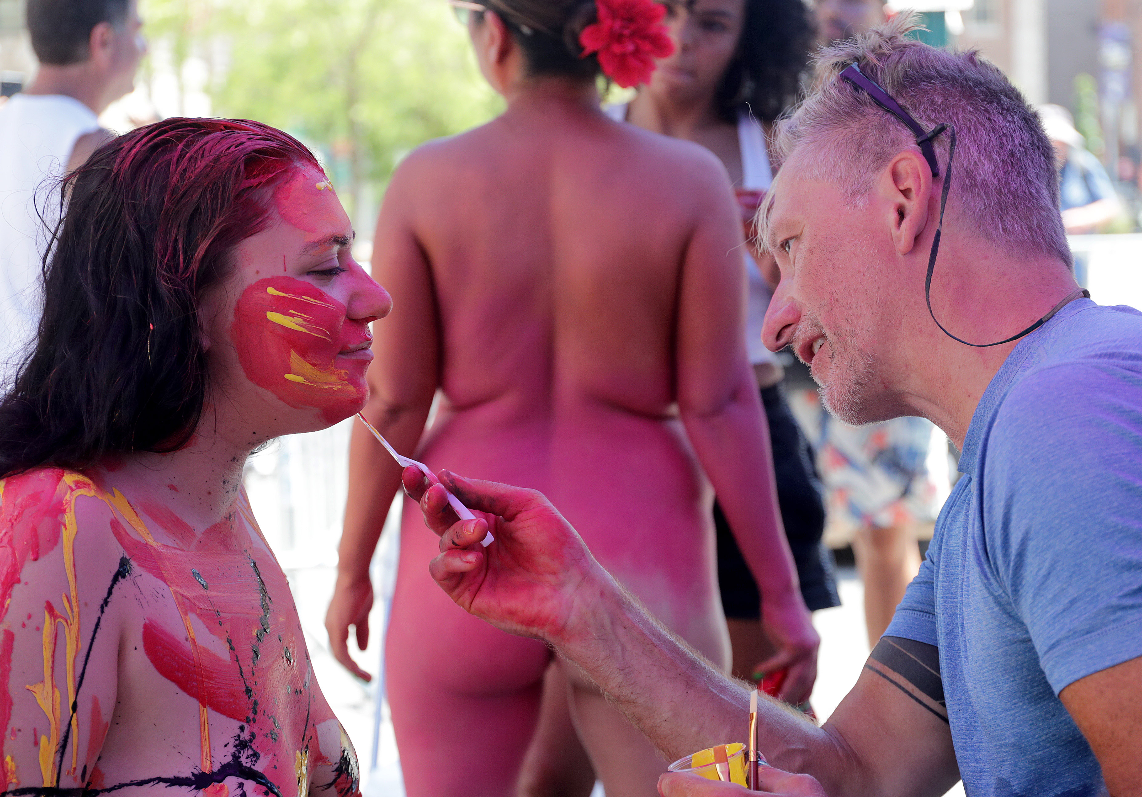 Best of Nude body paint festival