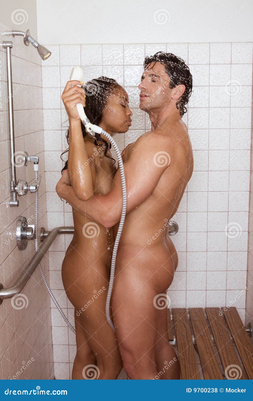 nude shower couple