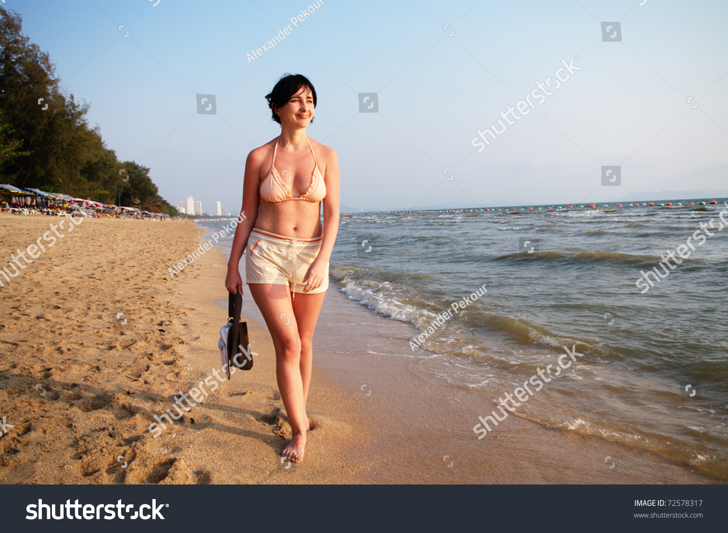 Best of Nude women walking on beach