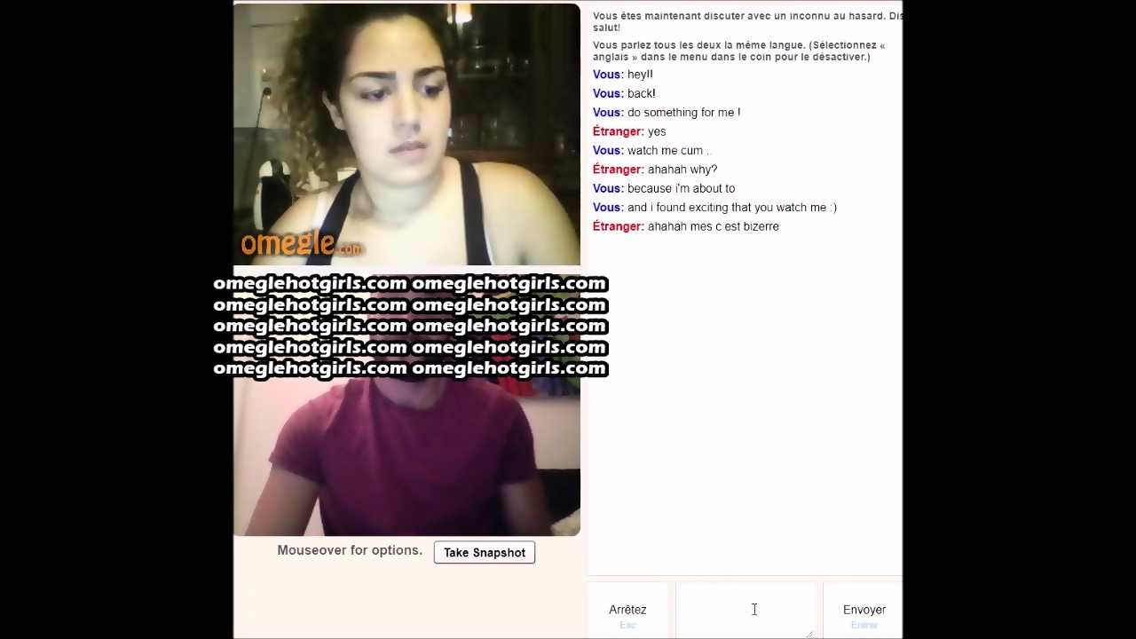 Omegle Horny cassandra cruz