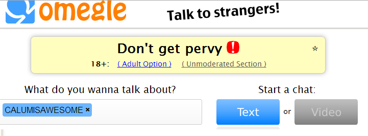 angela harrigan recommends omegle pervy pic