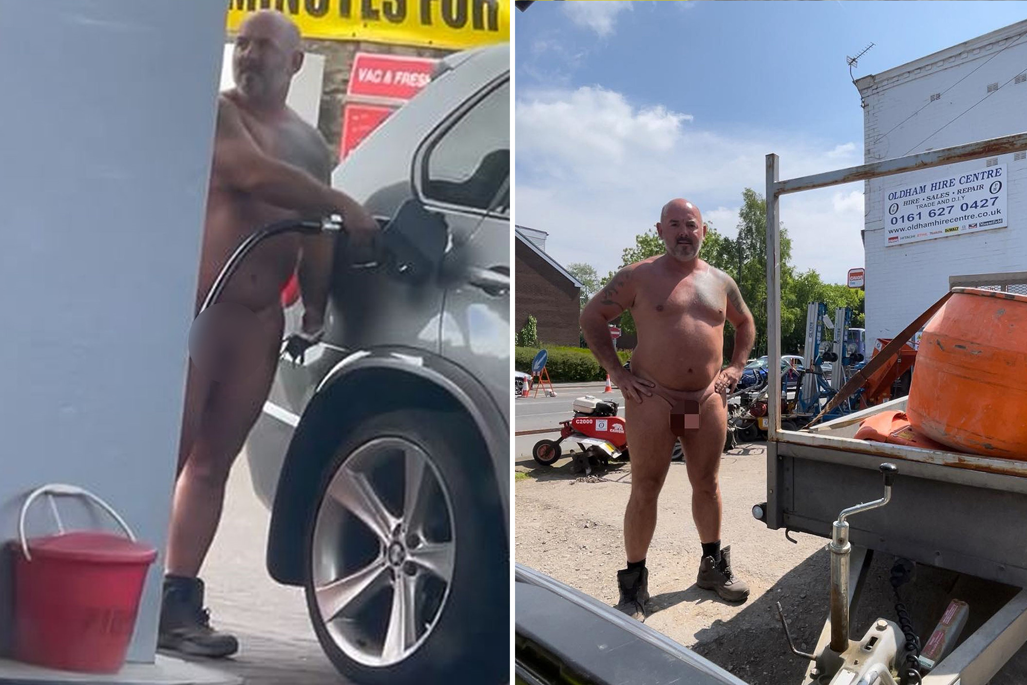 Pumping Gas Nude abff ac