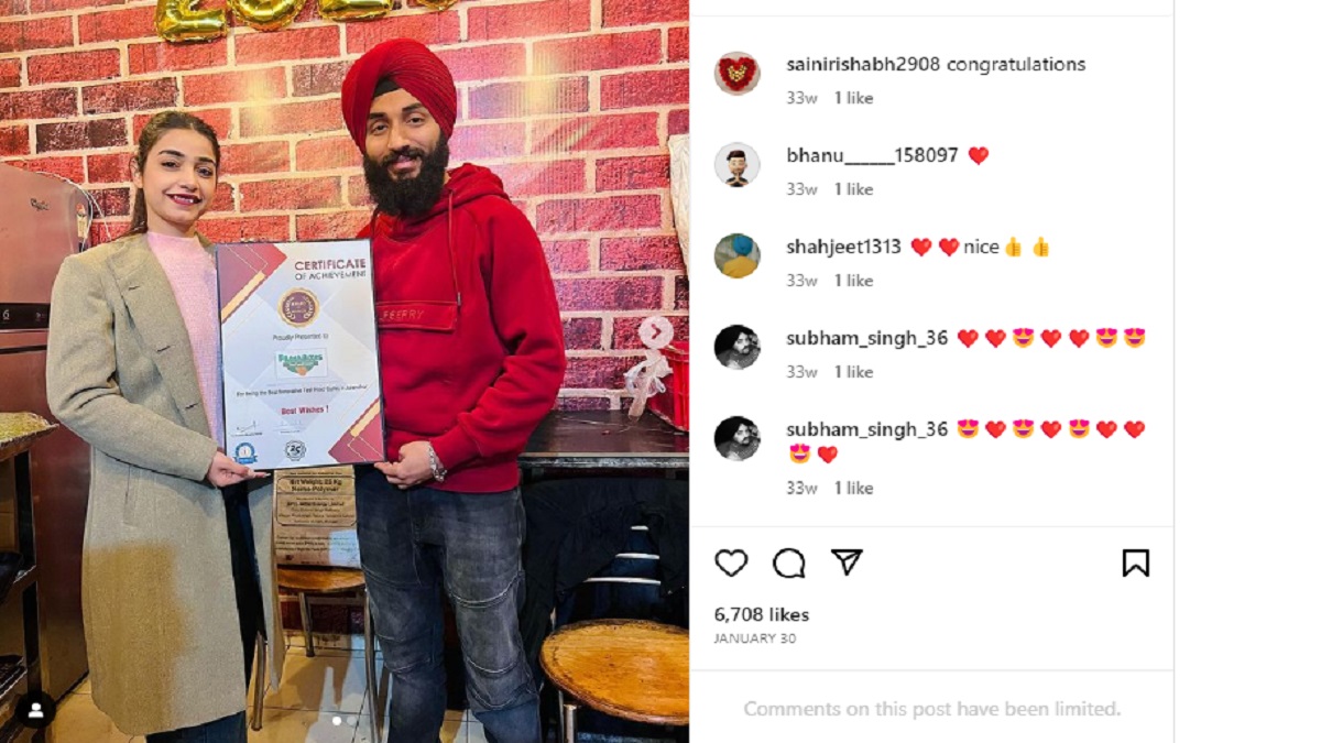 punjabi couple kulhad pizza viral video