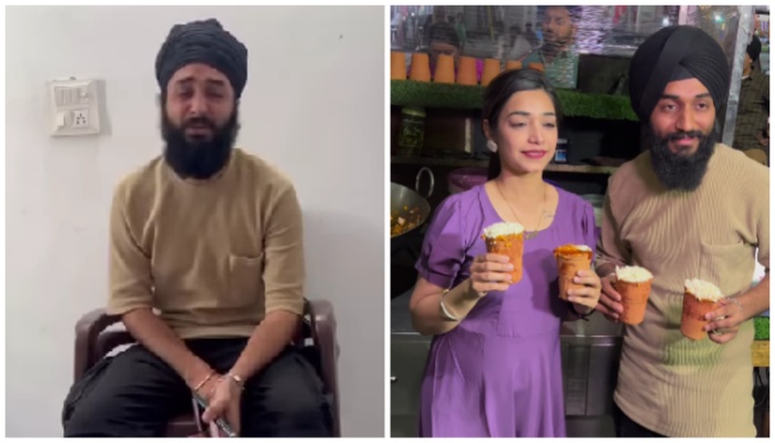 cody blackmer recommends punjabi couple kulhad pizza viral video pic