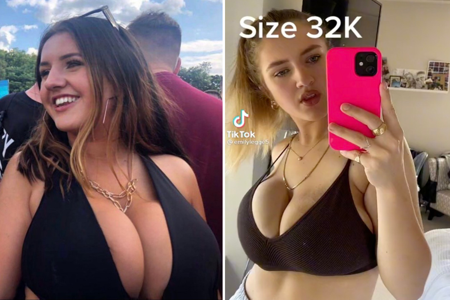 abeer tawalbeh recommends small frame huge tits pic