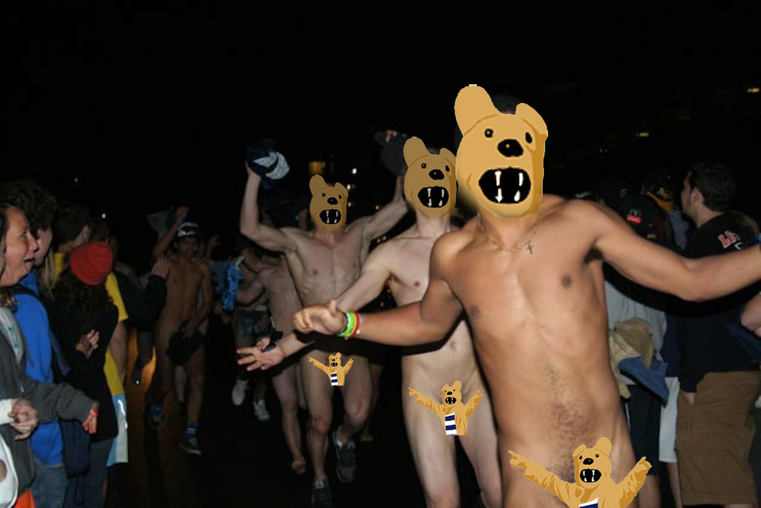 andrew longmire share streaking the dorms photos