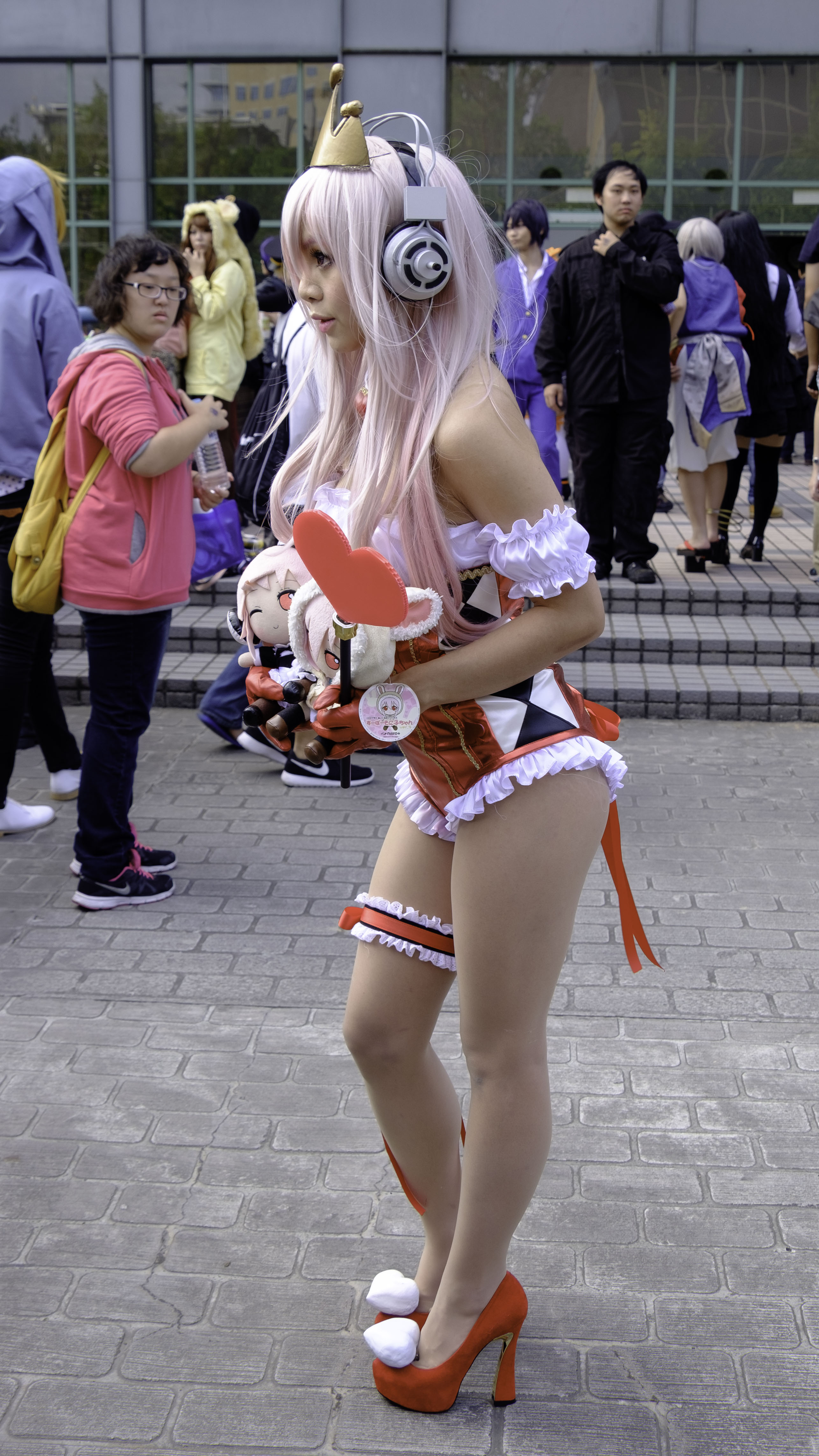 britt huggins add super sonico cosplay photo