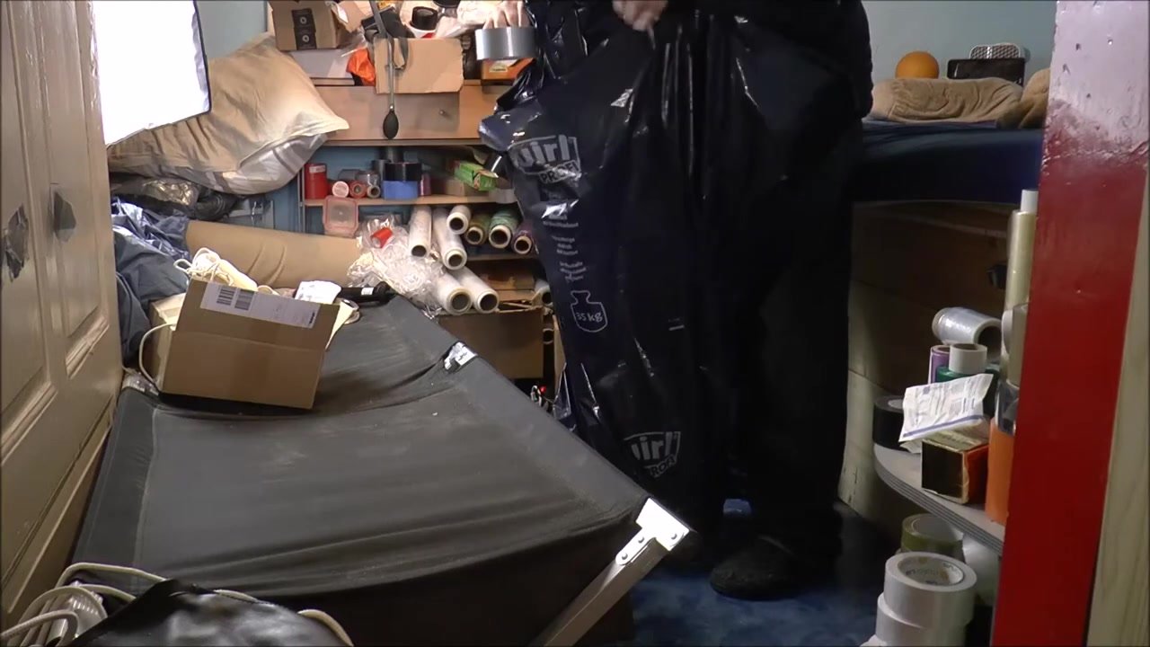 trash bag bondage