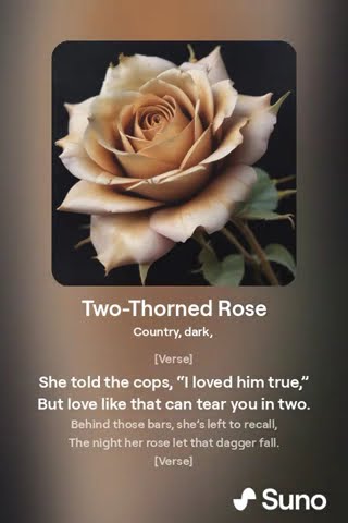 alif satria share two thorned rose photos